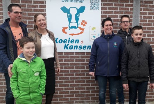 Minister Schouten bezoekt ‘kringloopboerderij’ in Etten-Leur