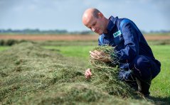 Onderzoeker Andre Bannink op ons innovatiecentrum Dairy Campus Onderzoeker Andre Bannink op ons innovatiecentrum Dairy Campus