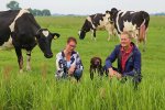 Het melkveebedrijf van de familie Hagoort ligt in het Groene Hart.